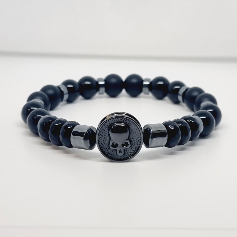 Pulsera Black Skull